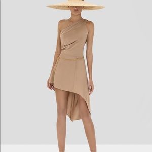 Mellie Dress in Tan